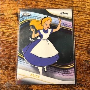 Disney Alice Card Topps Chrome 2025
